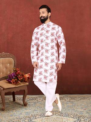 Festive Wear Designer Heavy Kurta With Pyjama 1