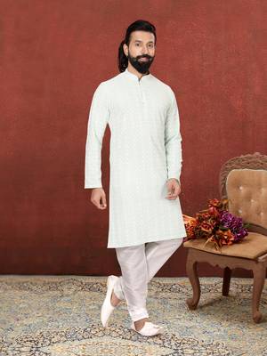 Festive Wear Designer Heavy Kurta With Pyjama 1