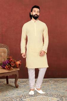 Festive Wear Designer Heavy Kurta With Pyjama