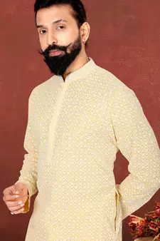 Festive Wear Designer Heavy Kurta With Pyjama