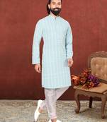 Festive Wear Designer Heavy Kurta With Pyjama
