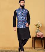 Festive Wear Designer Kurta Pyjama With Jacket