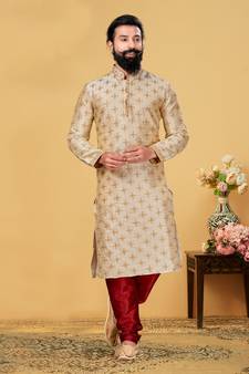 Festive Wear Designer Heavy Kurta With Pyjama