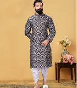 Festive Wear Designer Heavy Kurta With Pyjama
