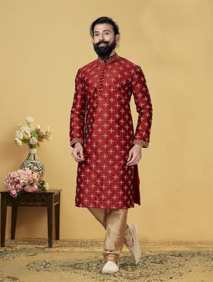 Festive Wear Designer Heavy Kurta With Pyjama 1