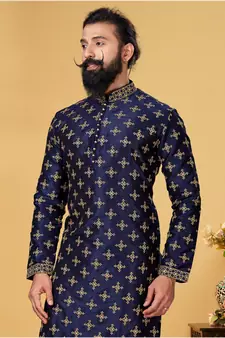 Festive Wear Designer Heavy Kurta With Pyjama