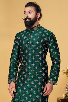 Festive Wear Designer Heavy Kurta With Pyjama