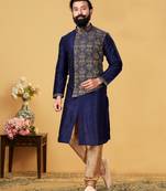 Festive Wear Designer Heavy Kurta With Pyjama