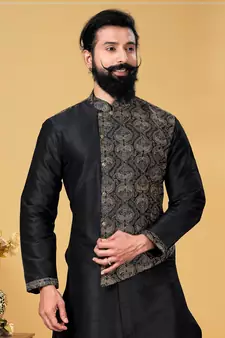 Festive Wear Designer Heavy Kurta With Pyjama