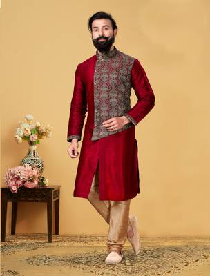 Festive Wear Designer Heavy Kurta With Pyjama 1