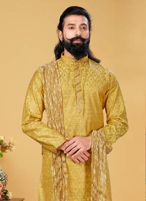 Festive Wear Designer Heavy Kurta With Pyjama 2