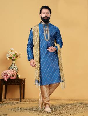 Festive Wear Designer Heavy Kurta With Pyjama 1