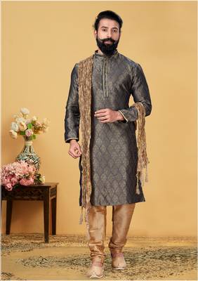 Festive Wear Designer Heavy Kurta With Pyjama 1