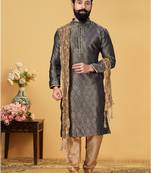Festive Wear Designer Heavy Kurta With Pyjama