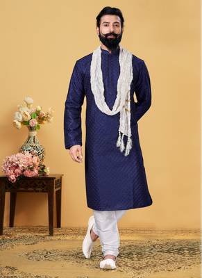 Festive Wear Designer Heavy Kurta With Pyjama 1