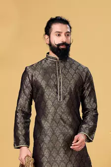 Festive Wear Designer Heavy Kurta With Pyjama