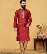 Festive Wear Designer Heavy Kurta With Pyjama