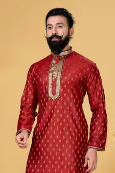 Festive Wear Designer Heavy Kurta With Pyjama