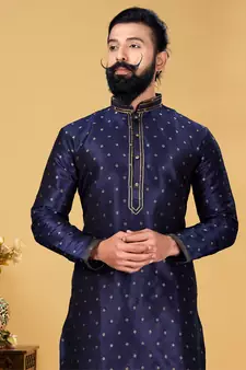 Festive Wear Designer Heavy Kurta With Pyjama