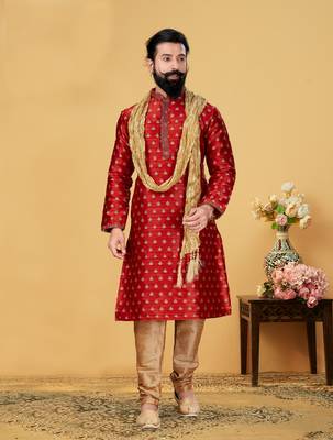 Festive Wear Designer Heavy Kurta With Pyjama 1