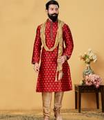 Festive Wear Designer Heavy Kurta With Pyjama