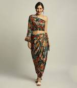 Black forest Groove Printed Co-Ord Set