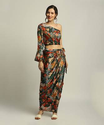 Black forest Groove Printed Co-Ord Set 2