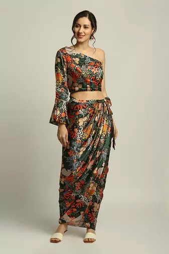 Black forest Groove Printed Co-Ord Set