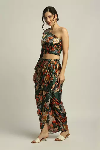 Black forest Groove Printed Co-Ord Set