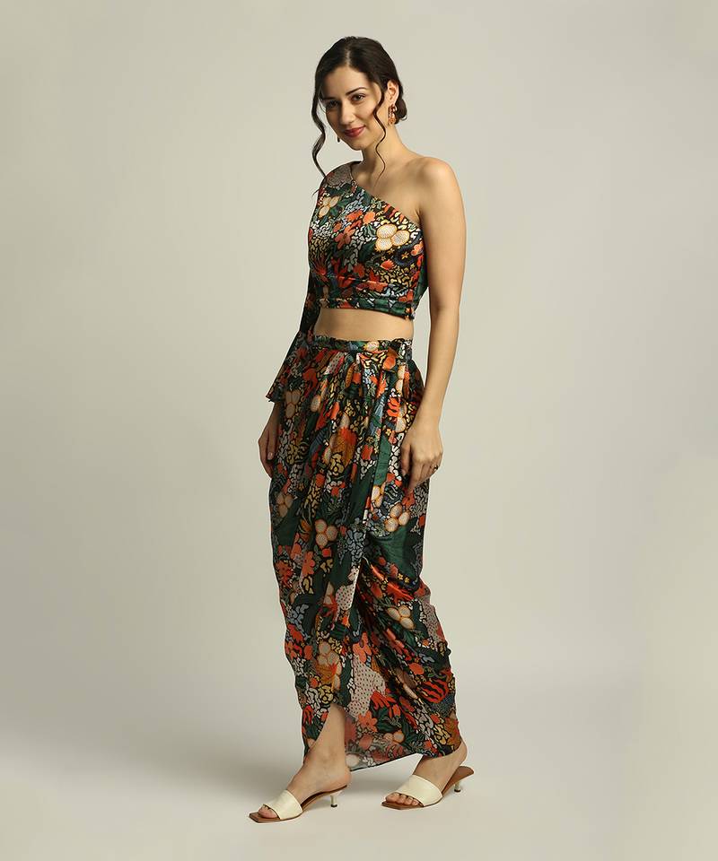 Black forest Groove Printed Co-Ord Set