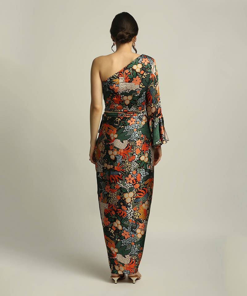 Black forest Groove Printed Co-Ord Set