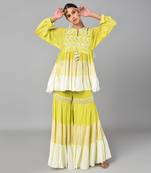 Ombr   Crepe Chiffon Tier Set