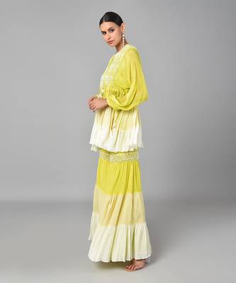 Ombr   Crepe Chiffon Tier Set 3