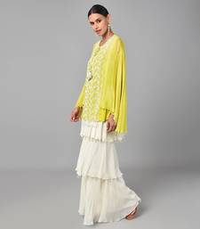 Bead Embroidered Cape Set