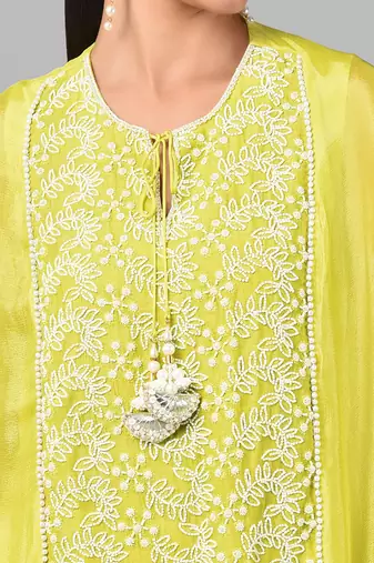 Bead Embroidered Cape Set