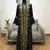 Black Bell Sleeves Moroccan Kaftan  With Sun Proof Hijab