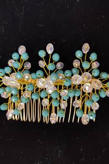 Multicolor crystal hair accessories