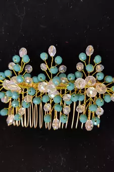 Multicolor crystal hair accessories