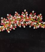 Red crystal hair accessories