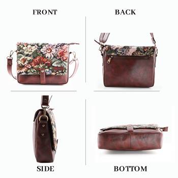 Rudhira World Floral Print Messenger bag 1