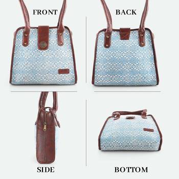 Rudhira World Caning Print shoulder bag 2