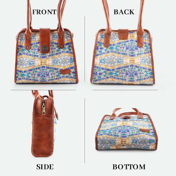 Rudhira World Ripples Print shoulder bag 2