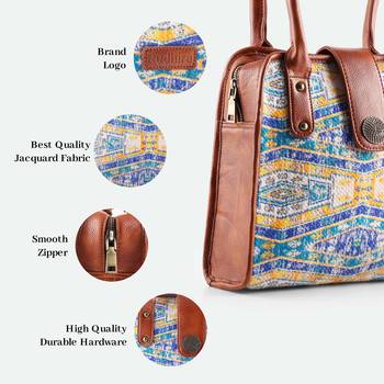 Rudhira World Ripples Print shoulder bag 3