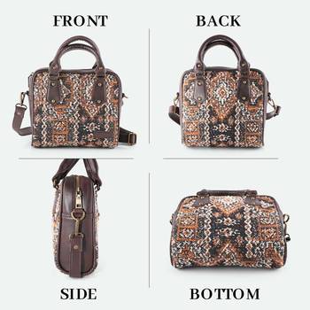 Rudhira World Damask Tapestry bag/ Satchel bag 2