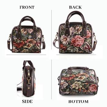 Rudhira World Floral Print Satchel bag 3