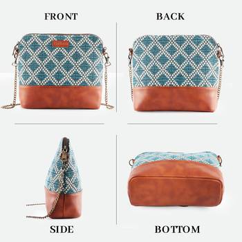 Rudhira World Lattice Print Cross body/sling bag 1