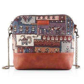 Rudhira World Turkish Kilim Patch Cross body bag / sling bag 1