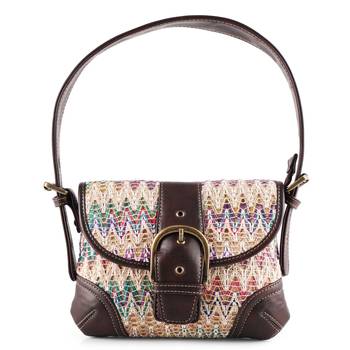 Rudhira World Chevron shoulder bag 1
