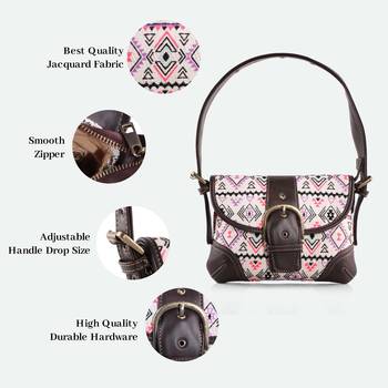 Rudhira World Antique aztec Shoulder bag 3