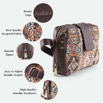 Rudhira World Damask Crossbody/Sling bag 3
